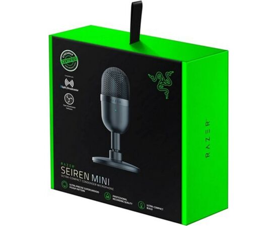 Микрофон Razer Seiren mini (RZ19-03450100-R3M1), изображение 4 Микрофон Razer Seiren mini (RZ19-03450100-R3M1), изображение 4