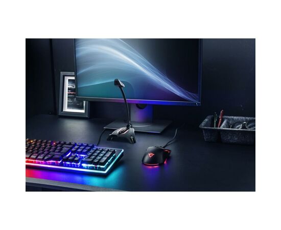Мікрофон Trust GXT 215 Zabi LED-Illuminated USB Gaming Black (23800), зображення 6 Мікрофон Trust GXT 215 Zabi LED-Illuminated USB Gaming Black (23800), зображення 6