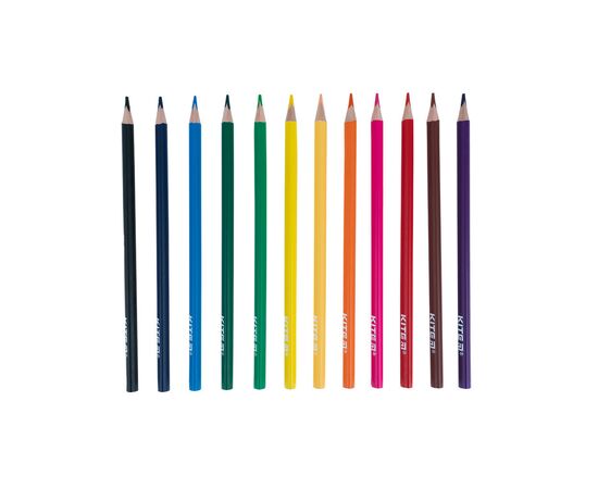 Карандаши цветные Kite Fantasy трехгранные, 12 цветов (K22-053-2), изображение 4 Карандаши цветные Kite Fantasy трехгранные, 12 цветов (K22-053-2), изображение 4