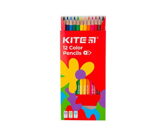 Карандаши цветные Kite Fantasy 12 цветов (K22-051-2), изображение 3 Карандаши цветные Kite Fantasy 12 цветов (K22-051-2), изображение 3
