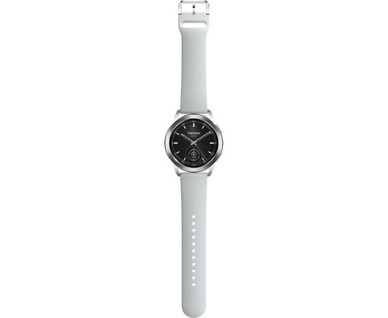 Смарт-часы Xiaomi Watch S3 Silver (BHR7873GL) (1025029), изображение 5 Смарт-часы Xiaomi Watch S3 Silver (BHR7873GL) (1025029), изображение 5