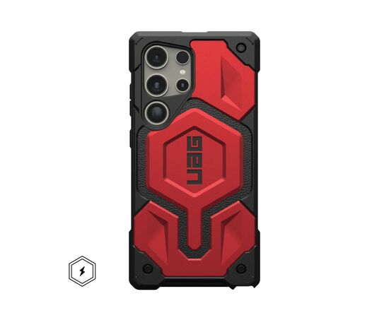 Чехол для мобильного телефона UAG Samsung Galaxy S24 Ultra, Monarch Pro, Crimson (214416119494)