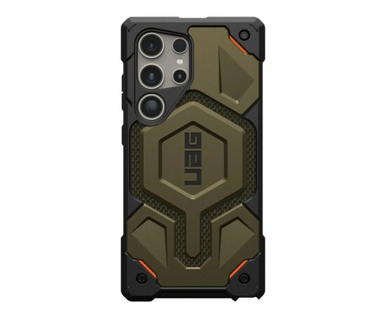 Чехол для мобильного телефона UAG Samsung Galaxy S24 Ultra, Monarch, Kevlar Element Green (21441511397B)