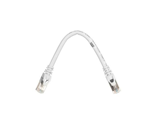 Патч-корд 0.20м S/FTP Cat 6 CU PVC 26AWG 7/0.16 grey 2E (2E-PC6SFTPCOP-020GRY), зображення 2 Патч-корд 0.20м S/FTP Cat 6 CU PVC 26AWG 7/0.16 grey 2E (2E-PC6SFTPCOP-020GRY), зображення 2