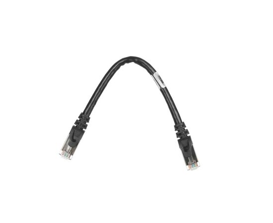 Патч-корд 0.20м S/FTP Cat 6 CU PVC 26AWG 7/0.16 black 2E (2E-PC6SFTPCOP-020BK), зображення 2 Патч-корд 0.20м S/FTP Cat 6 CU PVC 26AWG 7/0.16 black 2E (2E-PC6SFTPCOP-020BK), зображення 2
