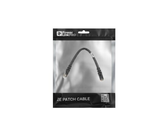 Патч-корд 0.20м S/FTP Cat 6 CU PVC 26AWG 7/0.16 black 2E (2E-PC6SFTPCOP-020BK), зображення 3 Патч-корд 0.20м S/FTP Cat 6 CU PVC 26AWG 7/0.16 black 2E (2E-PC6SFTPCOP-020BK), зображення 3