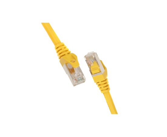 Патч-корд 0.50м S/FTP Cat 6 CU PVC 26AWG 7/0.16 yellow 2E (2E-PC6SFTPCOP-050YLW)