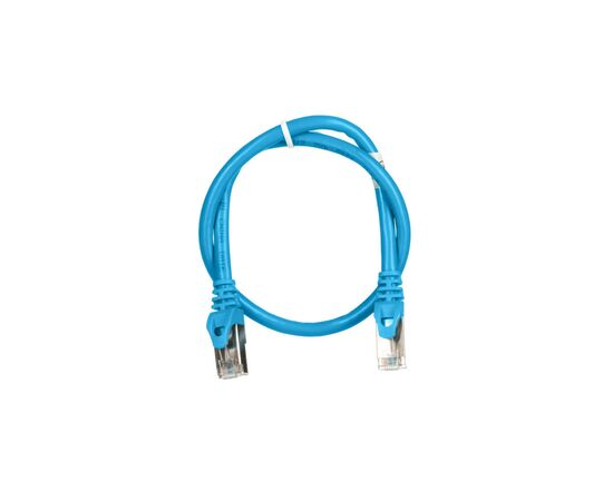 Патч-корд 0.50м S/FTP Cat 6 CU PVC 26AWG 7/0.16 blue 2E (2E-PC6SFTPCOP-050BL), зображення 2 Патч-корд 0.50м S/FTP Cat 6 CU PVC 26AWG 7/0.16 blue 2E (2E-PC6SFTPCOP-050BL), зображення 2