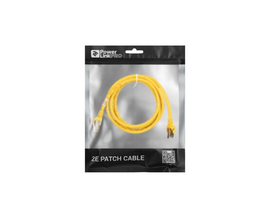 Патч-корд 1.50м S/FTP Cat 6 CU PVC 26AWG 7/0.16 yellow 2E (2E-PC6SFTPCOP-150YLW), зображення 3 Патч-корд 1.50м S/FTP Cat 6 CU PVC 26AWG 7/0.16 yellow 2E (2E-PC6SFTPCOP-150YLW), зображення 3