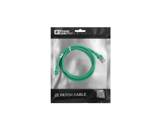Патч-корд 1.50м S/FTP Cat 6 CU PVC 26AWG 7/0.16 green 2E (2E-PC6SFTPCOP-150GRN), зображення 3 Патч-корд 1.50м S/FTP Cat 6 CU PVC 26AWG 7/0.16 green 2E (2E-PC6SFTPCOP-150GRN), зображення 3