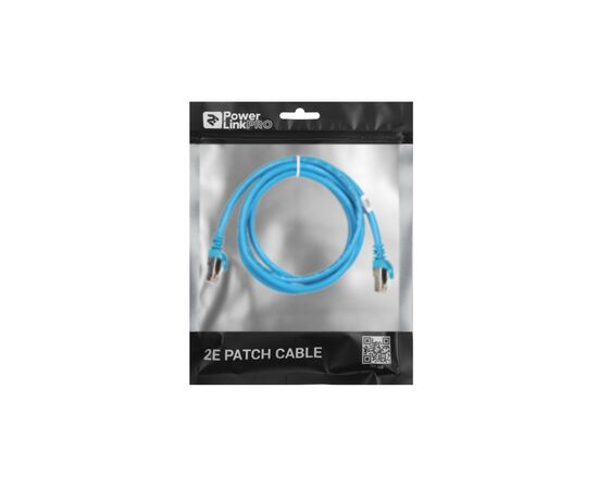 Патч-корд 1.50м S/FTP Cat 6 CU PVC 26AWG 7/0.16 blue 2E (2E-PC6SFTPCOP-150BL), зображення 3 Патч-корд 1.50м S/FTP Cat 6 CU PVC 26AWG 7/0.16 blue 2E (2E-PC6SFTPCOP-150BL), зображення 3