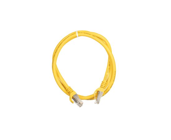 Патч-корд 1м S/FTP Cat 6 CU PVC 26AWG 7/0.16 yellow 2E (2E-PC6SFTPCOP-100YLW), зображення 2 Патч-корд 1м S/FTP Cat 6 CU PVC 26AWG 7/0.16 yellow 2E (2E-PC6SFTPCOP-100YLW), зображення 2