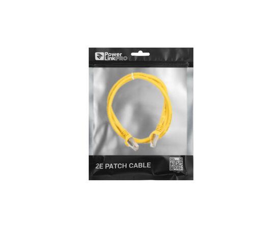 Патч-корд 1м S/FTP Cat 6 CU PVC 26AWG 7/0.16 yellow 2E (2E-PC6SFTPCOP-100YLW), зображення 3 Патч-корд 1м S/FTP Cat 6 CU PVC 26AWG 7/0.16 yellow 2E (2E-PC6SFTPCOP-100YLW), зображення 3