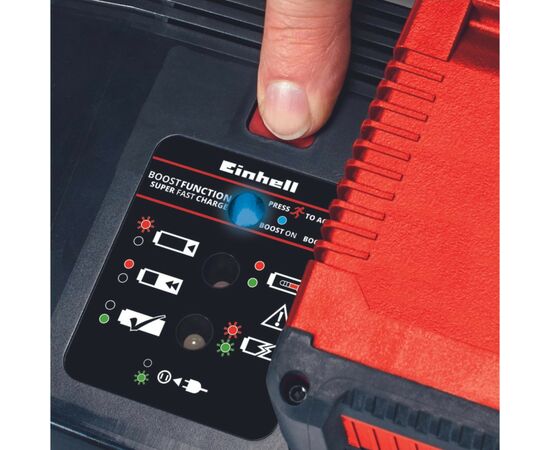 Зарядное устройство для аккумуляторов инструмента Einhell Boostcharger PXC, 18V, 8A (4512155), изображение 4 Зарядное устройство для аккумуляторов инструмента Einhell Boostcharger PXC, 18V, 8A (4512155), изображение 4