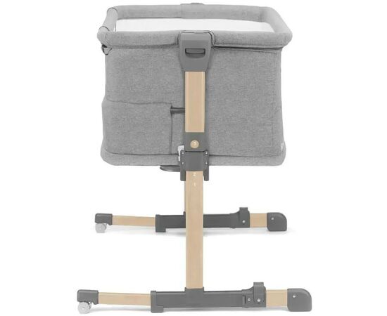 Ліжечко Kinderkraft Приставне ліжечко-люлька Neste Grow Light Grey Grey Full Wood (5902533923021), зображення 3 Ліжечко Kinderkraft Приставне ліжечко-люлька Neste Grow Light Grey Grey Full Wood (5902533923021), зображення 3