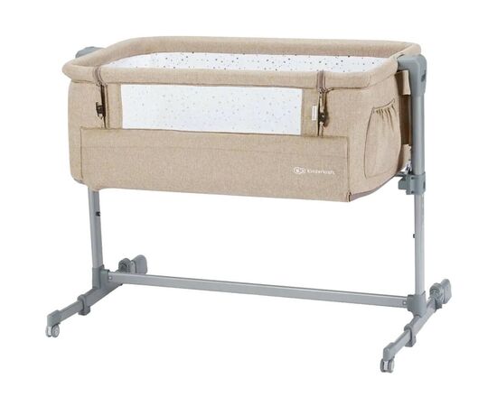 Ліжечко Kinderkraft Приставне ліжечко-люлька Neste Up 2 Beige (5902533924530)
