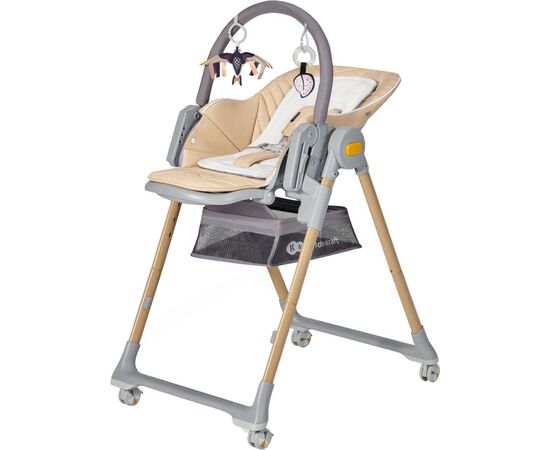 Стілець для годування Kinderkraft Lastree Beige Wood (5902533917303), зображення 2 Стілець для годування Kinderkraft Lastree Beige Wood (5902533917303), зображення 2