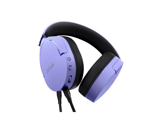 Наушники Trust GXT 490 Fayzo 7.1 USB-A Purple (25303), изображение 6 Наушники Trust GXT 490 Fayzo 7.1 USB-A Purple (25303), изображение 6