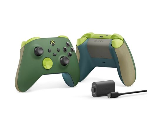 Геймпад Microsoft Xbox Wireless Controller Remix Green Special Edition (QAU-00114), зображення 4 Геймпад Microsoft Xbox Wireless Controller Remix Green Special Edition (QAU-00114), зображення 4