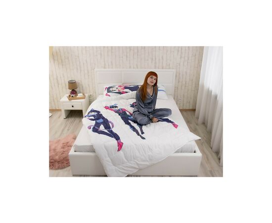 Одеяло Руно набор силиконовое зимнее одеяло Наоми Рио 140х205 см с подушкой дакимакура Наоми 50х140 см (924.02СЛУ_Наомі), изображение 5 Одеяло Руно набор силиконовое зимнее одеяло Наоми Рио 140х205 см с подушкой дакимакура Наоми 50х140 см (924.02СЛУ_Наомі), изображение 5