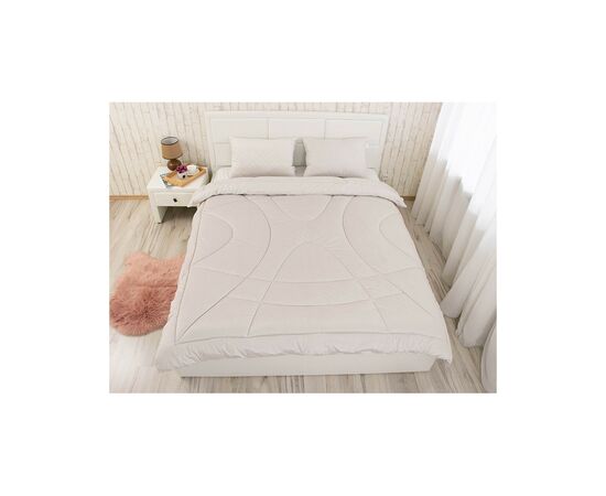 Одеяло Руно всесезонное силиконовое велюровое Soft Pearl 200х220 см (322.55_Soft Pearl), изображение 7 Одеяло Руно всесезонное силиконовое велюровое Soft Pearl 200х220 см (322.55_Soft Pearl), изображение 7