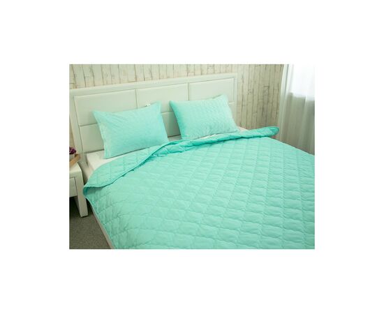 Одеяло Руно летняя силиконовая Легкость бирюзовая 200х220 см (322.52СЛКУ_Бірюзовий), изображение 5 Одеяло Руно летняя силиконовая Легкость бирюзовая 200х220 см (322.52СЛКУ_Бірюзовий), изображение 5