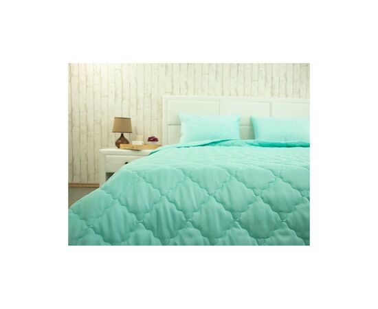 Одеяло Руно летняя силиконовая Легкость бирюзовая 200х220 см (322.52СЛКУ_Бірюзовий), изображение 7 Одеяло Руно летняя силиконовая Легкость бирюзовая 200х220 см (322.52СЛКУ_Бірюзовий), изображение 7