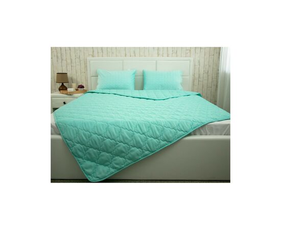 Одеяло Руно летняя силиконовая Легкость бирюзовая 200х220 см (322.52СЛКУ_Бірюзовий), изображение 9 Одеяло Руно летняя силиконовая Легкость бирюзовая 200х220 см (322.52СЛКУ_Бірюзовий), изображение 9