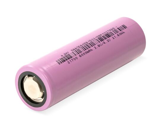 Аккумулятор 21700 Li-Ion 6000mAh 3.6V 12A JHY (INR21700-6000), изображение 3 Аккумулятор 21700 Li-Ion 6000mAh 3.6V 12A JHY (INR21700-6000), изображение 3