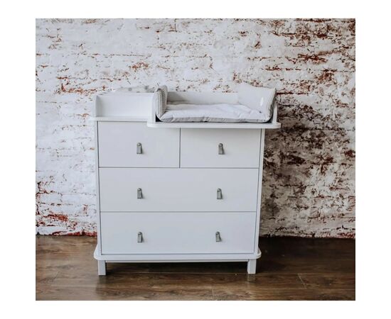 Комод-пеленатор Angelo Glori с органайзером (ручки серые) 90х51х90 (30001), изображение 2 Комод-пеленатор Angelo Glori с органайзером (ручки серые) 90х51х90 (30001), изображение 2