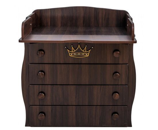 Комод-пеленатор Angelo Корона (орех) 90х51х90 (19008), изображение 3 Комод-пеленатор Angelo Корона (орех) 90х51х90 (19008), изображение 3