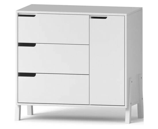 Комод-пеленатор Angelo Магия Плюс (с органайзером) белый 90х51х90 (19035), изображение 3 Комод-пеленатор Angelo Магия Плюс (с органайзером) белый 90х51х90 (19035), изображение 3