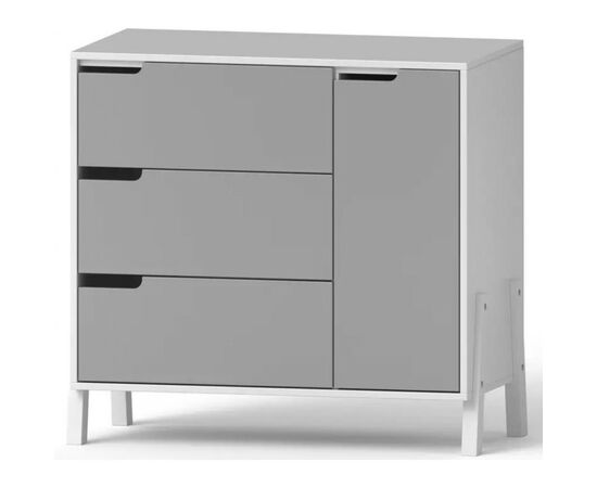 Комод-пеленатор Angelo Магия Плюс (с органайзером) серый 90х51х90 (19034), изображение 3 Комод-пеленатор Angelo Магия Плюс (с органайзером) серый 90х51х90 (19034), изображение 3