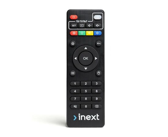 Универсальный пульт iNeXT із зоною програмування до inext TV5, TV5 Ultra, TV4, 4K Ultr (981003)