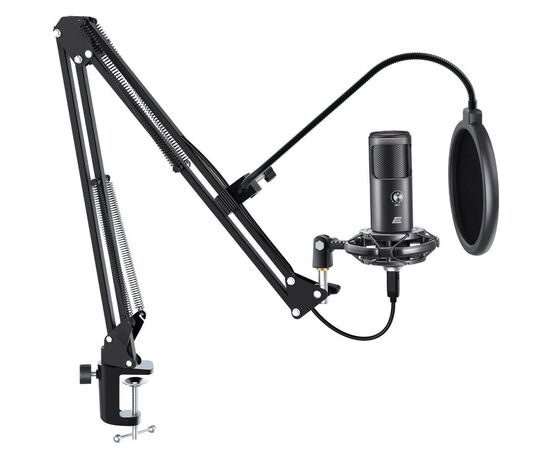 Микрофон 2E MPC021 Streaming USB Black (2E-MPC021)