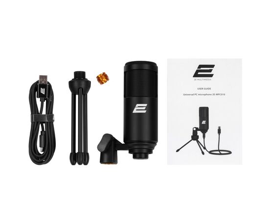 Мікрофон 2E MPC010 USB (2E-MPC010), зображення 6 Мікрофон 2E MPC010 USB (2E-MPC010), зображення 6