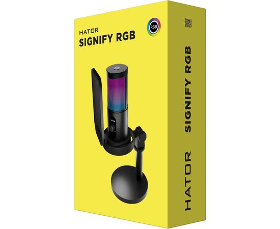 Мікрофон Hator Signify RGB (НТА-510), зображення 5 Мікрофон Hator Signify RGB (НТА-510), зображення 5