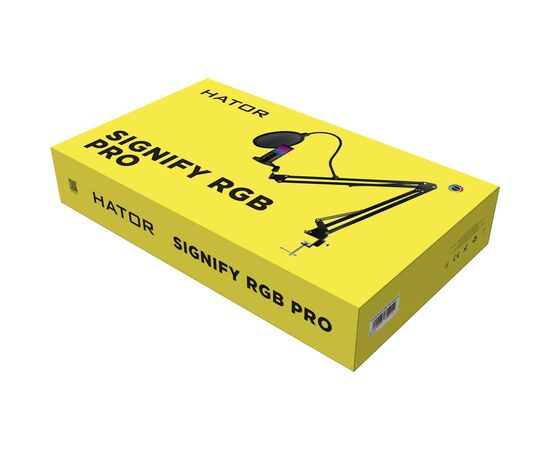 Мікрофон Hator Signify RGB PRO (HTA-515), зображення 5 Мікрофон Hator Signify RGB PRO (HTA-515), зображення 5