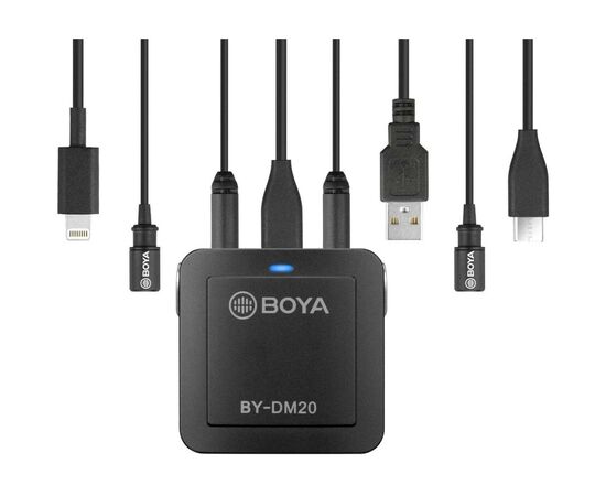 Микрофон Boya BY-DM20, изображение 4 Микрофон Boya BY-DM20, изображение 4