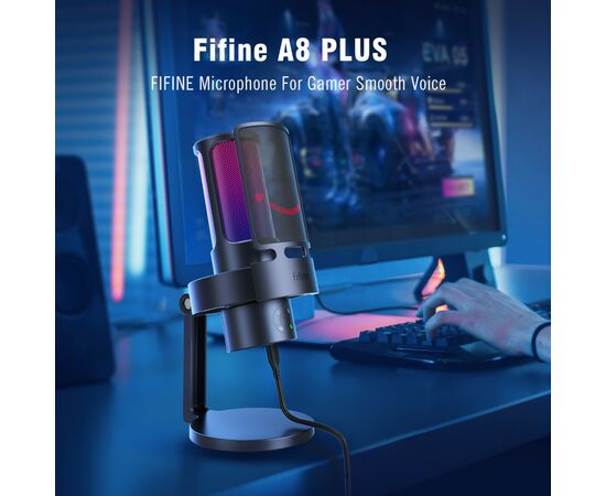 Микрофон Fifine A8 Plus, изображение 3 Микрофон Fifine A8 Plus, изображение 3