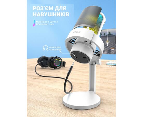 Микрофон Fifine A8W, изображение 4 Микрофон Fifine A8W, изображение 4