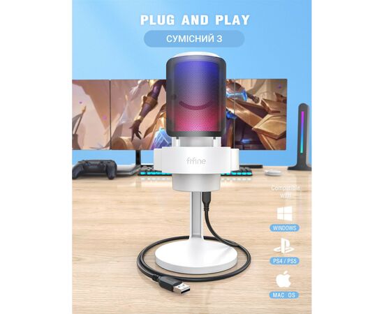 Микрофон Fifine A8W, изображение 6 Микрофон Fifine A8W, изображение 6