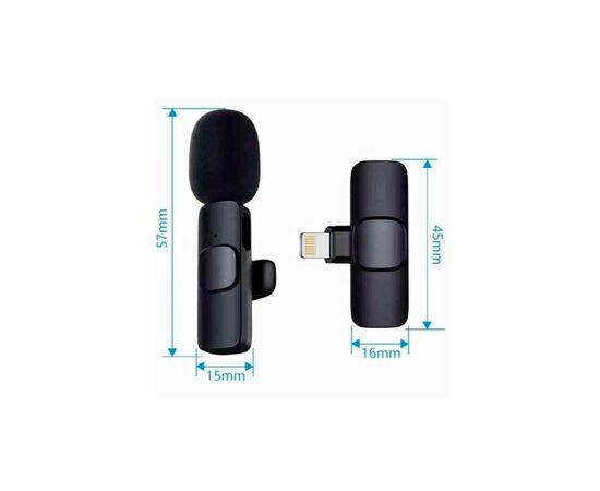 Микрофон ХОКО K9 Lightning Black (XK-K9L2-BK), изображение 2 Микрофон ХОКО K9 Lightning Black (XK-K9L2-BK), изображение 2