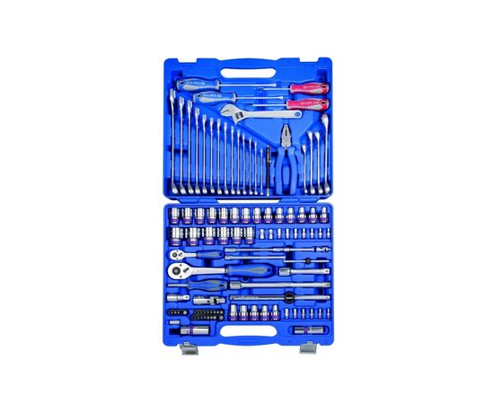 Набор инструментов KING TONY 103 шт. 1/4" та 1/2" (7503MR), изображение 2 Набор инструментов KING TONY 103 шт. 1/4" та 1/2" (7503MR), изображение 2