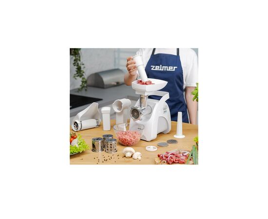 Мясорубка Zelmer 70505606P, изображение 10 Мясорубка Zelmer 70505606P, изображение 10