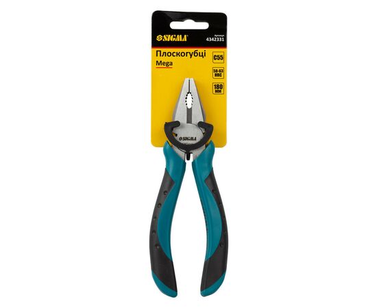 Плоскогубцы Sigma 180мм Mega (4342331), изображение 3 Плоскогубцы Sigma 180мм Mega (4342331), изображение 3