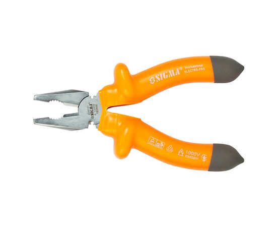 Плоскогубцы Sigma диэлектрические 160мм 1000В (4344161), изображение 3