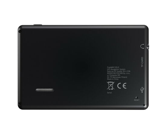 Автомобільний навігатор Modecom Device FreeWAY CX 5.0 8GB 5" MapFactor EU (NAV-FREEWAYCX5-MF-EU), зображення 5 Автомобільний навігатор Modecom Device FreeWAY CX 5.0 8GB 5" MapFactor EU (NAV-FREEWAYCX5-MF-EU), зображення 5