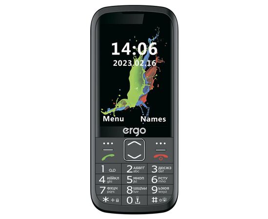 Мобильный телефон Ergo R351 Black, изображение 3 Мобильный телефон Ergo R351 Black, изображение 3