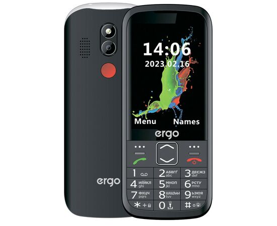 Мобільний телефон Ergo R351 Black